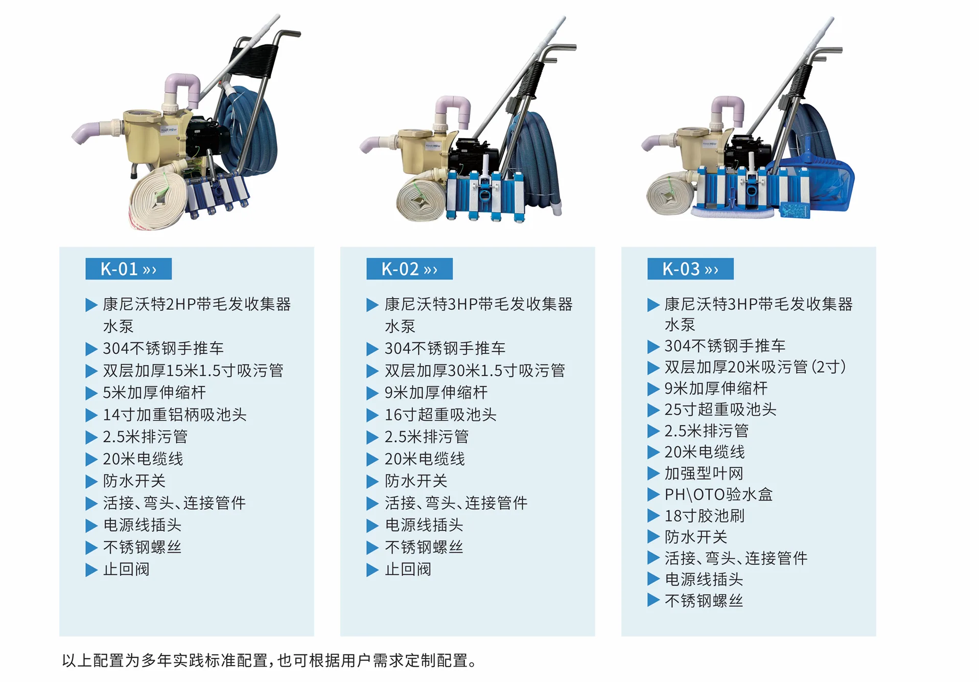 吸污机套装 K-04（2HP单人双人通用款）